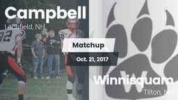 Matchup: Campbell vs. Winnisquam  2017