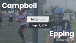 Matchup: Campbell vs. Epping  2018