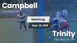 Matchup: Campbell vs. Trinity  2018