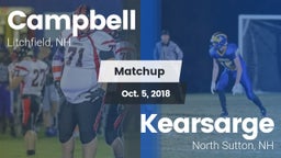 Matchup: Campbell vs. Kearsarge  2018