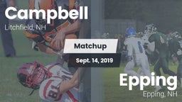 Matchup: Campbell vs. Epping  2019