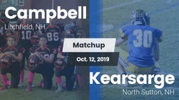 Matchup: Campbell vs. Kearsarge  2019