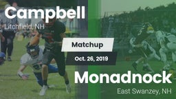 Matchup: Campbell vs. Monadnock  2019
