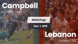 Matchup: Campbell vs. Lebanon  2019