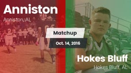 Matchup: Anniston vs. Hokes Bluff  2016