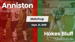 Matchup: Anniston vs. Hokes Bluff  2018