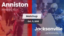 Matchup: Anniston vs. Jacksonville  2018
