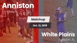 Matchup: Anniston vs. White Plains  2018