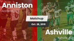Matchup: Anniston vs. Ashville  2018