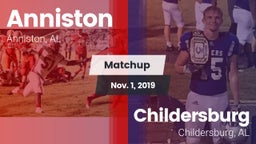 Matchup: Anniston vs. Childersburg  2019