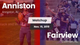 Matchup: Anniston vs. Fairview  2019