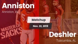 Matchup: Anniston vs. Deshler  2019