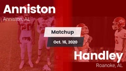 Matchup: Anniston vs. Handley  2020