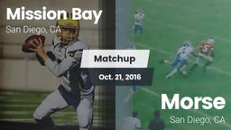 Matchup: Mission Bay vs. Morse  2016