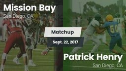 Matchup: Mission Bay vs. Patrick Henry  2017