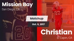 Matchup: Mission Bay vs. Christian  2017