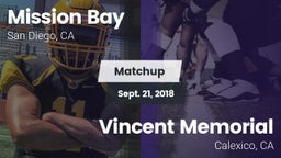 Matchup: Mission Bay vs. Vincent Memorial  2018
