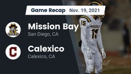 Recap: Mission Bay  vs. Calexico  2021