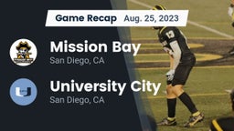 Recap: Mission Bay  vs. University City  2023