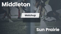 Matchup: Middleton vs. Sun Prairie  2016