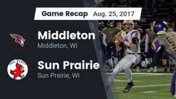 Recap: Middleton  vs. Sun Prairie 2017