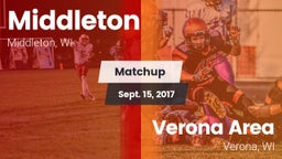 Matchup: Middleton vs. Verona Area  2017