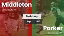 Matchup: Middleton vs. Parker  2017