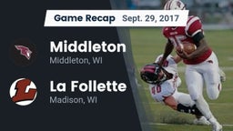 Recap: Middleton  vs. La Follette  2017