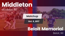 Matchup: Middleton vs. Beloit Memorial  2017