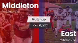 Matchup: Middleton vs. East  2017