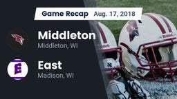 Recap: Middleton  vs. East  2018