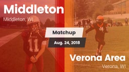 Matchup: Middleton vs. Verona Area  2018