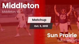 Matchup: Middleton vs. Sun Prairie 2018