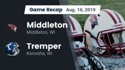 Recap: Middleton  vs. Tremper 2019
