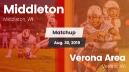 Matchup: Middleton vs. Verona Area  2019
