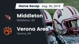Recap: Middleton  vs. Verona Area  2019