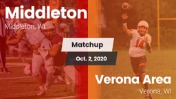 Matchup: Middleton vs. Verona Area  2020