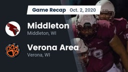 Recap: Middleton  vs. Verona Area  2020