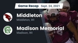 Recap: Middleton  vs. Madison Memorial  2021