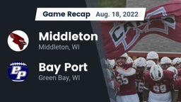 Recap: Middleton  vs. Bay Port  2022