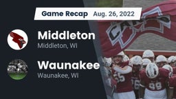 Recap: Middleton  vs. Waunakee  2022