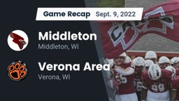 Recap: Middleton  vs. Verona Area  2022