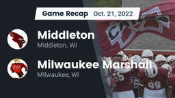 Recap: Middleton  vs. Milwaukee Marshall  2022