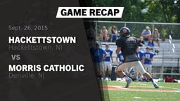 Recap: Hackettstown  vs. Morris Catholic  2015