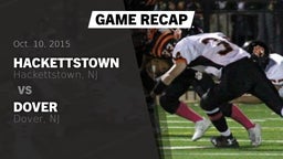 Recap: Hackettstown  vs. Dover  2015