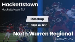 Matchup: Hackettstown vs. North Warren Regional  2017