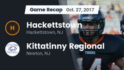 Recap: Hackettstown  vs. Kittatinny Regional  2017