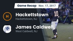 Recap: Hackettstown  vs. James Caldwell  2017