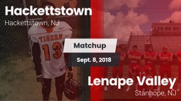 Matchup: Hackettstown vs. Lenape Valley  2018