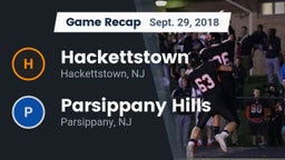 Recap: Hackettstown  vs. Parsippany Hills  2018